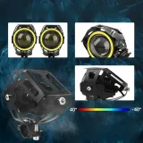 2x-halogeny-motocyklowe-lampy-reflektory-ring-led-3ccc-stan-nowy