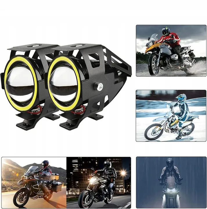 2x-halogeny-motocyklowe-lampy-reflektory-ring-led-3ccc-stan-nowy
