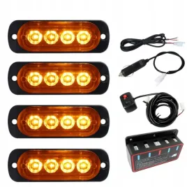 lampy-ostrzegawcze-led-laweta-pomoc-stroboskopy-kogut-do-atrapy-pomaraczowe