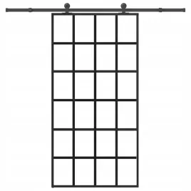 vidaxl-drzwi-przesuwne-z-osprzetem-102x205-cm-szklo-esg-i-aluminium