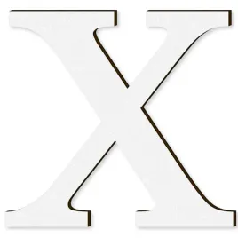 litera-laminowana-times-x-bialy-35x50-mm