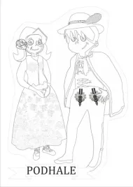 kolorowanka-podlogowa-para-podhalanska