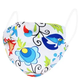 maska-kaszubska-biala-maseczka-folk-ludowy