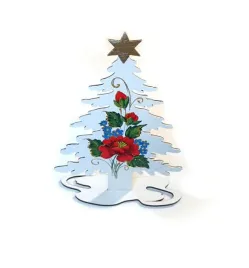 drewniana-choinka-folk-swiateczna-ze-wzorem-lowickim