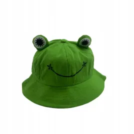 kapelusz-czapka-bucket-zaba-zabka-zielona-lato-dzieci