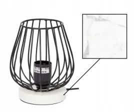 metalowa-lampka-stolowa-na-marmurowej-podstawce