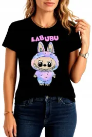 koszulka-damska-t-shirt-damski-hit-tik-tok-labubu-kobieta-roz-xs-przod-w741