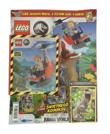 lego-magazyn-czasopismo-jurassic-world-03-2024-owen-helikopter-i-raptor