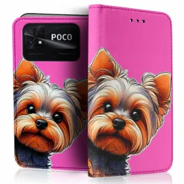 etui-z-klapka-na-telefon-xiaomi-poco-c40-case-pokrowiec-ze-wzorem-szklo