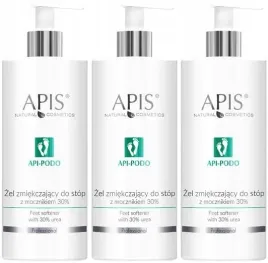 3-x-apis-api-podo-zel-zmiekczajacy-do-stop-z-mocznikiem-30percent-500ml-skuteczny