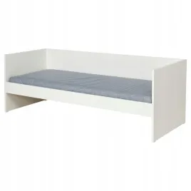 ikea-vihals-lezanka-z-1-materacem-bialy-agotnes-twardy-80x200-cm