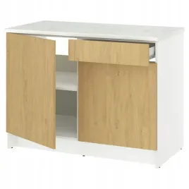 ikea-knoxhult-szafka-stojaca-drzwi-szuflada-imit-debu-120-cm