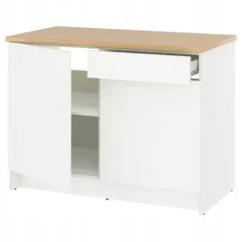 ikea-knoxhult-szafka-stojaca-drzwi-szuflada-bialy-rama-120-cm
