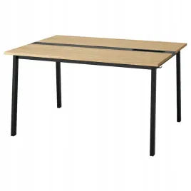 ikea-mittzon-stol-konferencyjny-okleina-debowa-czarny-140x108x75-cm
