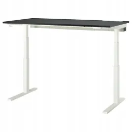 ikea-mittzon-biurko-z-regulacja-wysokosci-okleina-jesionowa-bialy-160x80-cm