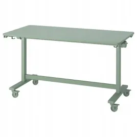 ikea-mittzon-stol-skladany-na-kolkach-zielony-140x70-cm