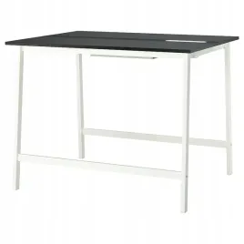 ikea-mittzon-stol-konferencyjny-okl-jesionowa-bejca-czarna-bialy-140x105cm