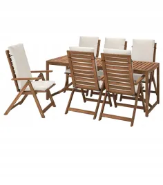 ikea-nammaro-stol-i-6-rozkl-krzesel-jasnobrazowa-froson-duvholmen-bezowy