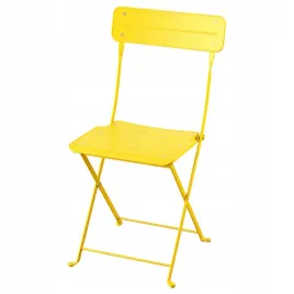 ikea-sundso-krzeslo-skladane-jaskrawozolty-zewnetrzne