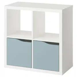 ikea-kallax-regal-z-2-drzwi-bialy-jasny-szaroniebieski-fala-77x77-cm