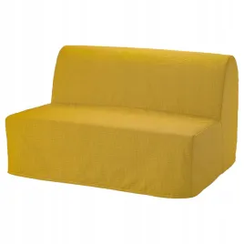 ikea-lycksele-lovas-sofa-2-osobowa-rozkladana-vansbro-zolty