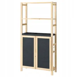 ikea-ivar-regal-z-2-drzwi-89x30x179-cm-sosna-filc-filc