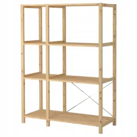 ikea-ivar-2-sekcje-polki-134x50x179-cm-sosna
