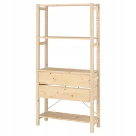 ikea-ivar-1-sekcja-polki-szuflady-89x30x179-cm-sosna