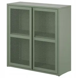 ikea-ivar-szafka-drzwi-80x83-cm-szarozielony-siatka