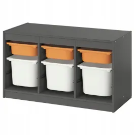 ikea-trofast-regal-z-pojemnikami-szary-99x44x56-cm-jasnopomaranczowy-bialy