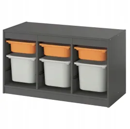 ikea-trofast-regal-z-pojemnikami-szary-99x44x56-cm-jasnopomaranczowy-szary