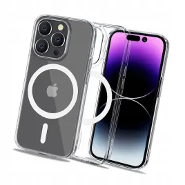 etui-tech-protect-flexair-hybrid-magsafe-do-iphone-14-pro-max-przezroczyste