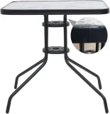 stol-island-kwadrat-60cm-stan-nowy-wysokosc-mebla-61-cm