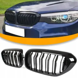 grill-atrapa-nerki-czarny-polysk-2-szt-bmw-5-g30-g31-przedlift-pakiet-m5