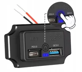 gniazdo-samochodowe-montazowe-12v-24v-usb-pd3-0-qc3-0-ip55-led-on-off-dotyk