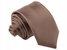 krawat-zakardowy-gladki-brazowy-bezowy-cappuccino-kawa-z-mlekiem