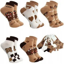 5x-skarpety-stopki-damskie-kolorowe-bawelniane-stylowe-wzory-jakosc-premium