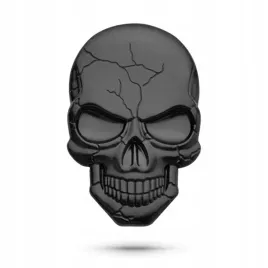 emblemat-naklejka-samochod-popekana-czaszka-skull-czacha-metalowa-matowa