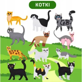 koty-filcowy-zestaw-do-szycia-diy-12-el-kotki-mruczek-puszek-coco-harry
