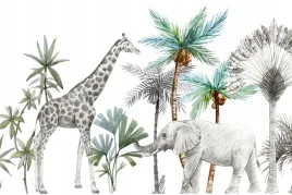 fototapeta-safari-sawanna-tropiki-palmy-slon-zebra-premium-290g