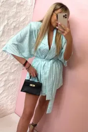 la-milla-komplet-koszula-kimono-szorty-geometric-design-mieta-m-38