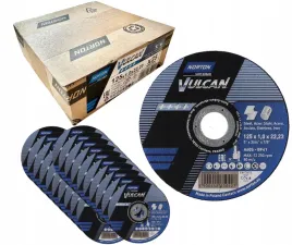 komplet-tarcza-do-ciecia-125x1-norton-vulcan-125x1-stal-inox-25-szt-pudelko