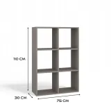 regal-malax-2x3-glina-liczba-szuflad-brak-informacji