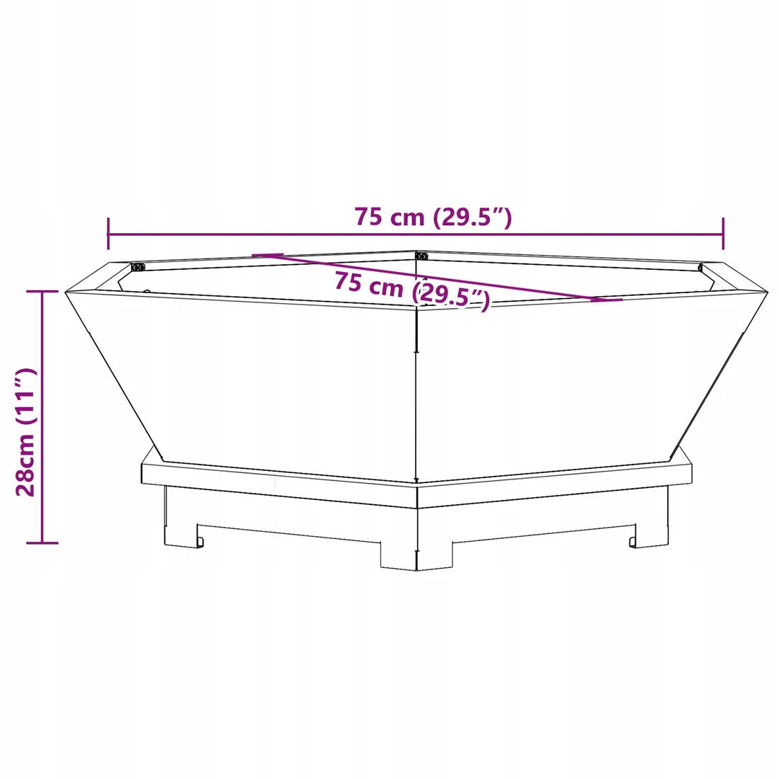 ognisko-hexagonalne-czarny-75x75x28-cm-stal-stan-nowy
