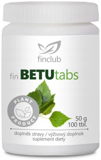 FIN BETUTABS 110 tbl FINCLUB ekstrakt z liści brzozy wsparcie pracy nerek