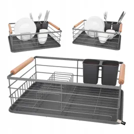 suszarka-do-naczyn-stojaca-szara-425-x-32-cm-ociekacz-na-sztucce-talerze