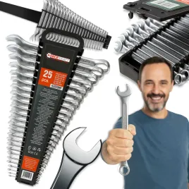 forcekraft-duzy-zestaw-kluczy-25-szt-crv-plasko-oczkowe-6-32-mm-komplet