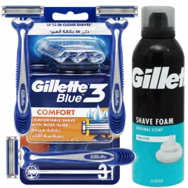 jednorazowe-maszynki-do-golenia-gillette-blue-3-comfort-x3-pianka-200ml