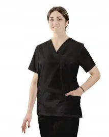 bluza-medyczna-pielegniarki-damska-lekarska-chirurgiczna-k80-czarna-3xl