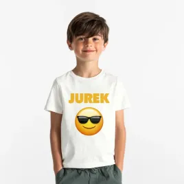 koszulka-dziecieca-biala-z-wlasnym-nadrukiem-logo-128-134